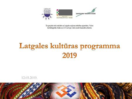 Latgales kultūras programma 2019
