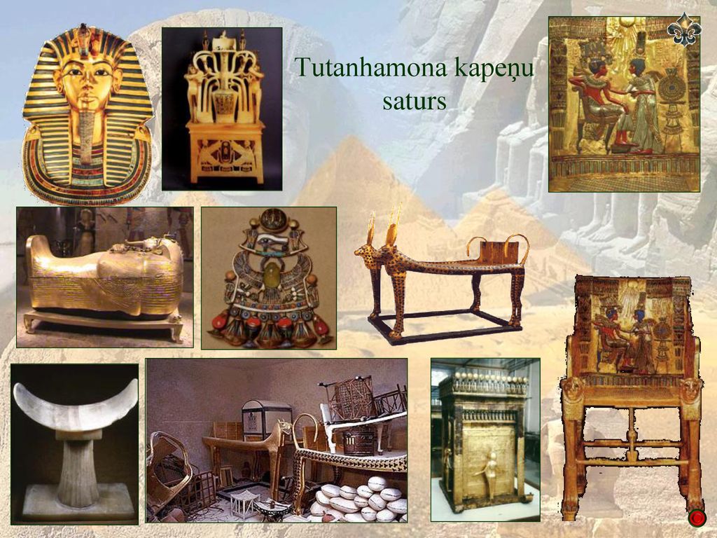 Tutanhamona kapeņu saturs