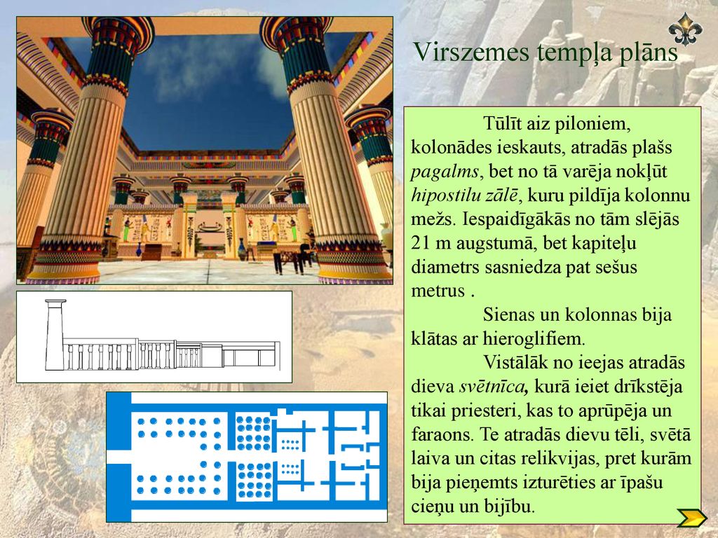 Virszemes tempļa plāns