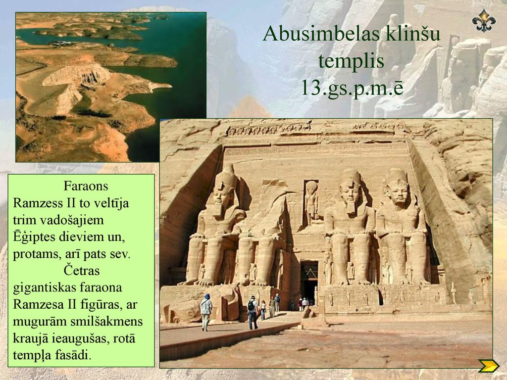 Abusimbelas klinšu templis 13.gs.p.m.ē