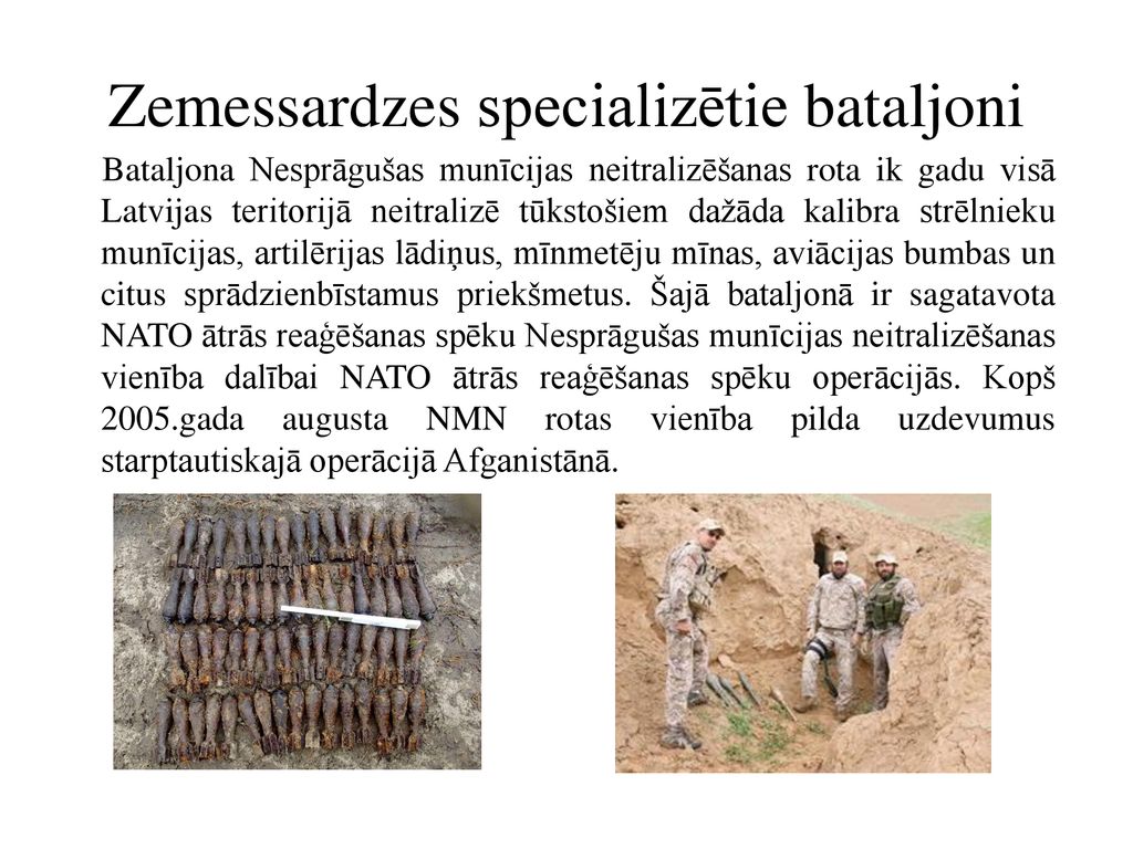 Zemessardzes specializētie bataljoni