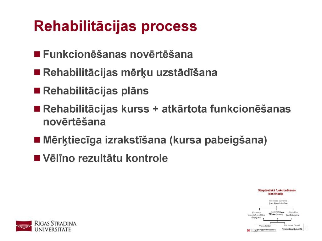 Rehabilitācijas process