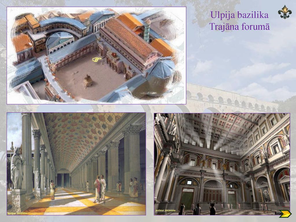Ulpija bazilika Trajāna forumā