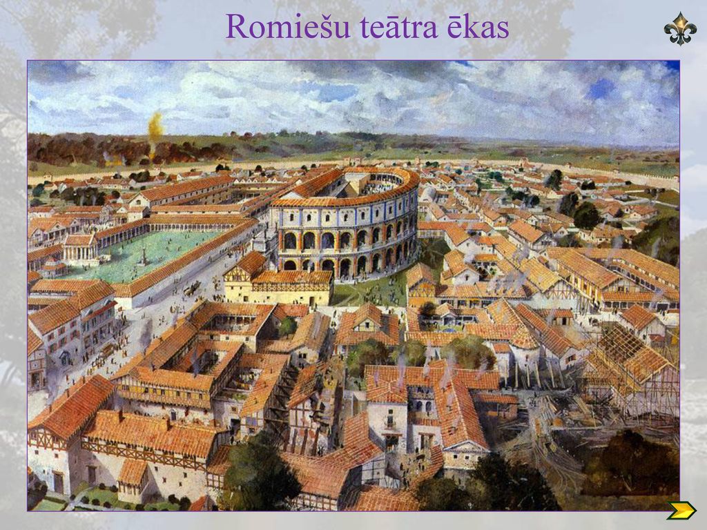 Romiešu teātra ēkas