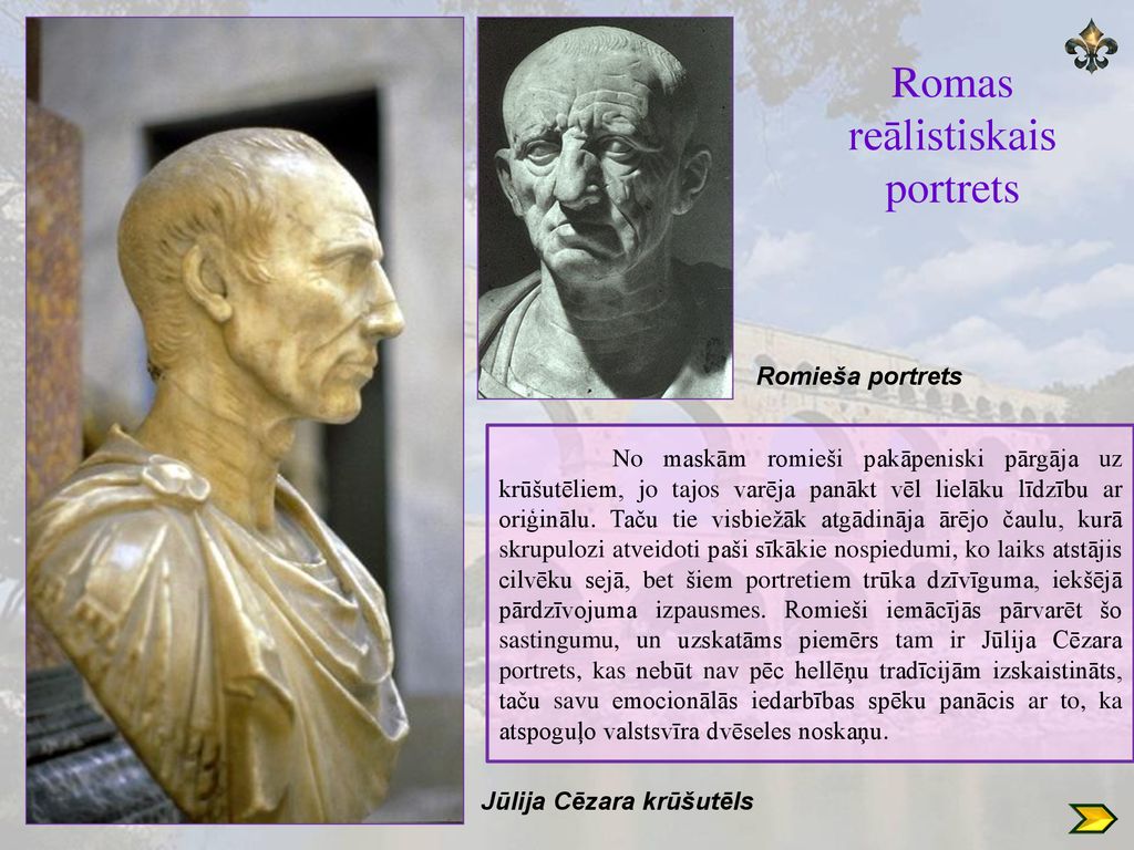 Romas reālistiskais portrets