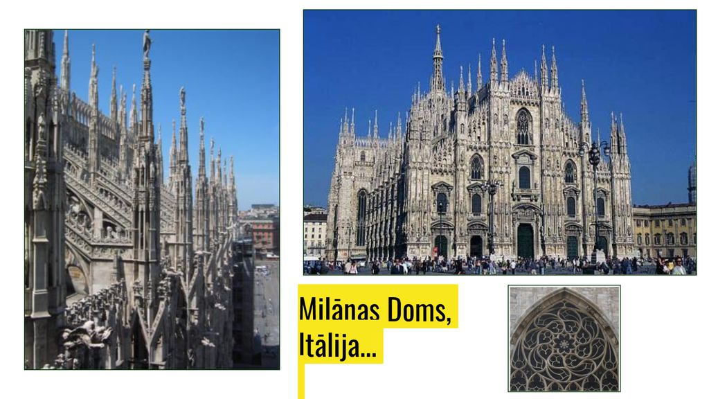 Milānas Doms, Itālija...